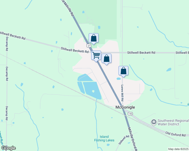 map of restaurants, bars, coffee shops, grocery stores, and more near 50 Lakeside Drive in Hamilton