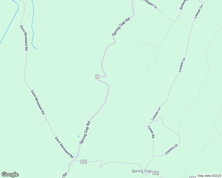 map of restaurants, bars, coffee shops, grocery stores, and more near 5826 Spring Gap Road in Slanesville