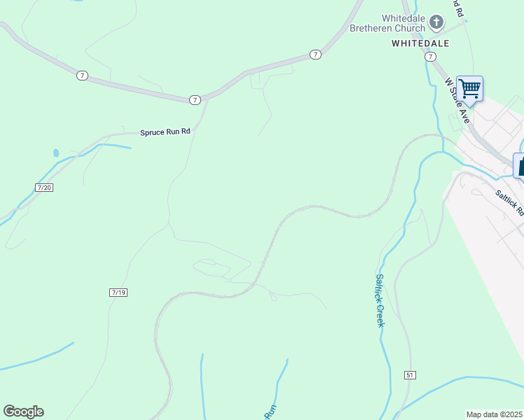 map of restaurants, bars, coffee shops, grocery stores, and more near 754 Burns Lane in Terra Alta