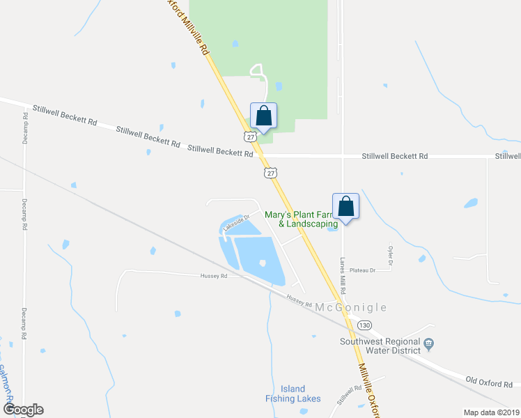 map of restaurants, bars, coffee shops, grocery stores, and more near 94 Island Lake Drive in Hamilton
