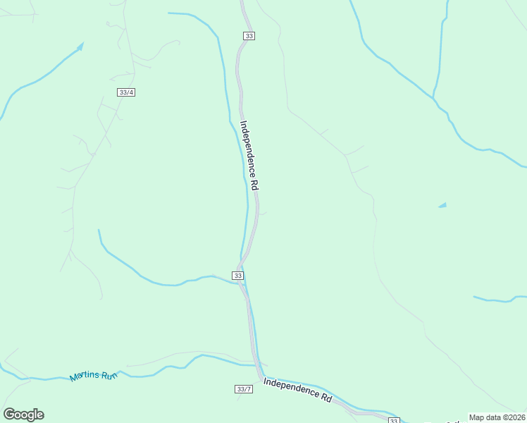 map of restaurants, bars, coffee shops, grocery stores, and more near 5452 Independence Road in Independence