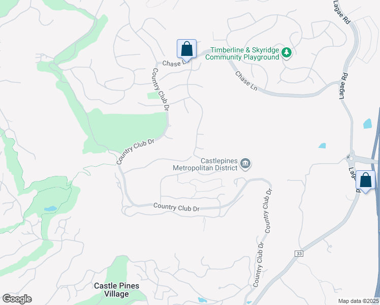 map of restaurants, bars, coffee shops, grocery stores, and more near 6201 Oxford Peak Lane in Castle Rock
