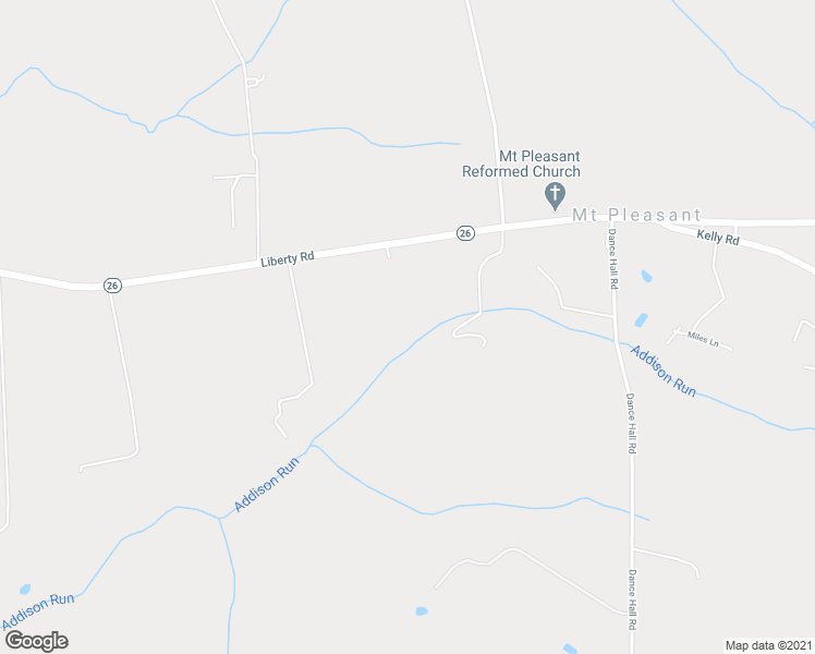 map of restaurants, bars, coffee shops, grocery stores, and more near 9429 Liberty Road in Frederick