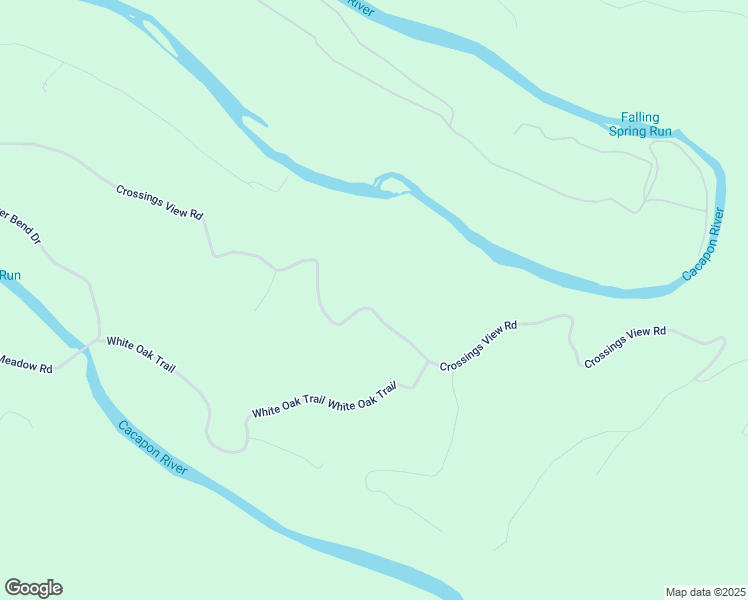 map of restaurants, bars, coffee shops, grocery stores, and more near 1259 Crossings View Road in Paw Paw
