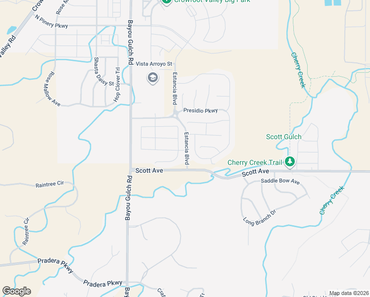 map of restaurants, bars, coffee shops, grocery stores, and more near in The Pinery