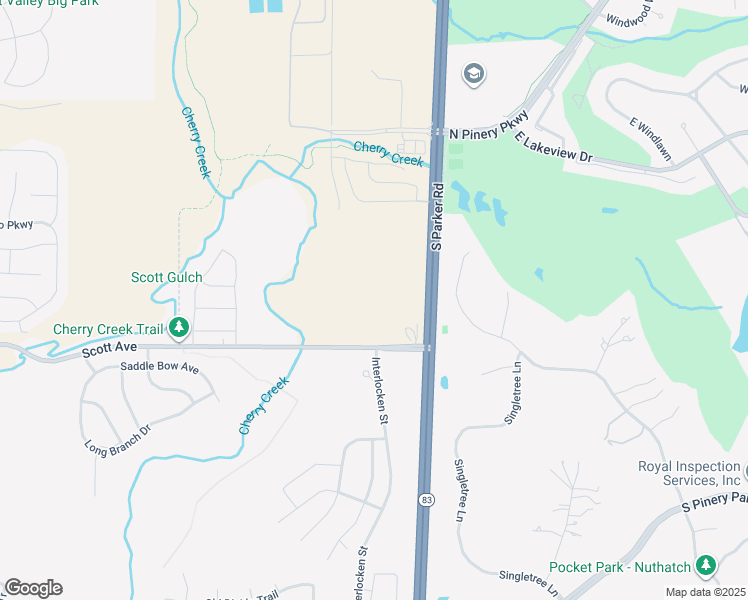 map of restaurants, bars, coffee shops, grocery stores, and more near in The Pinery