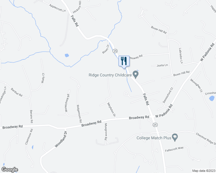 map of restaurants, bars, coffee shops, grocery stores, and more near 11913 Meylston Drive in Lutherville-Timonium