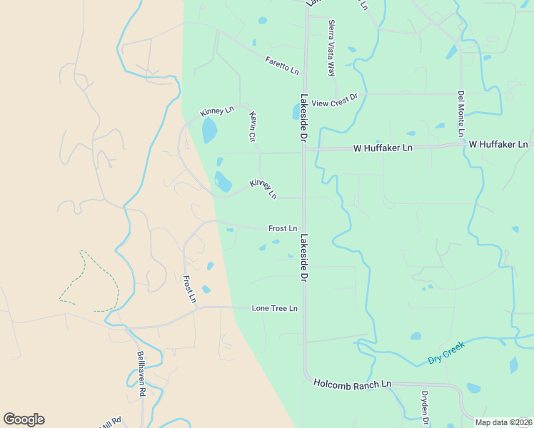 map of restaurants, bars, coffee shops, grocery stores, and more near 3525 Frost Lane in Reno