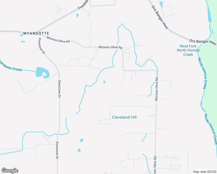 map of restaurants, bars, coffee shops, grocery stores, and more near 51 Nugget Ranch Road in Oroville