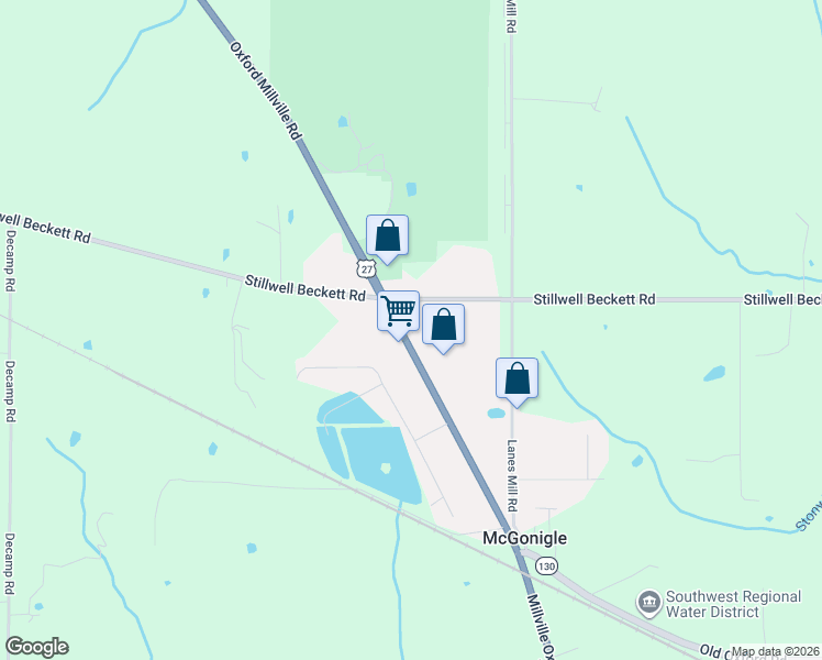 map of restaurants, bars, coffee shops, grocery stores, and more near 2476 Millville Oxford Road in Hamilton