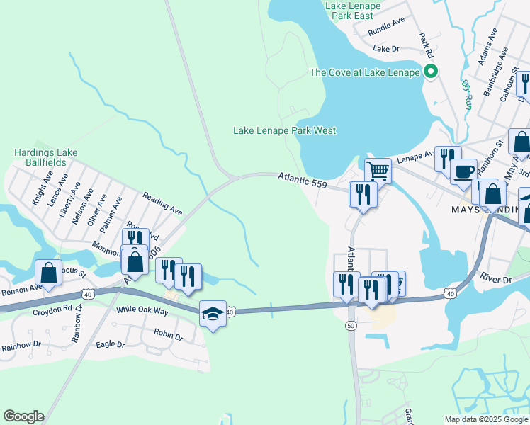 map of restaurants, bars, coffee shops, grocery stores, and more near in Hamilton