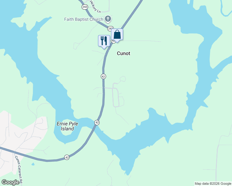 map of restaurants, bars, coffee shops, grocery stores, and more near 11058 Lakeshore Drive in Cloverdale