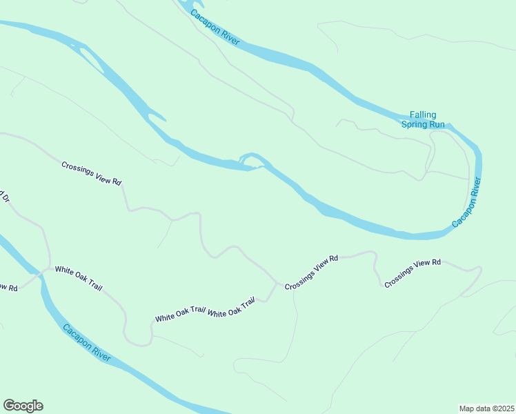map of restaurants, bars, coffee shops, grocery stores, and more near 1259 Crossings View Road in Paw Paw