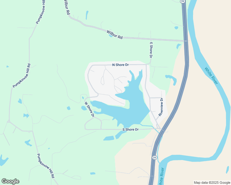 map of restaurants, bars, coffee shops, grocery stores, and more near 1776 White Oak Lane in Martinsville