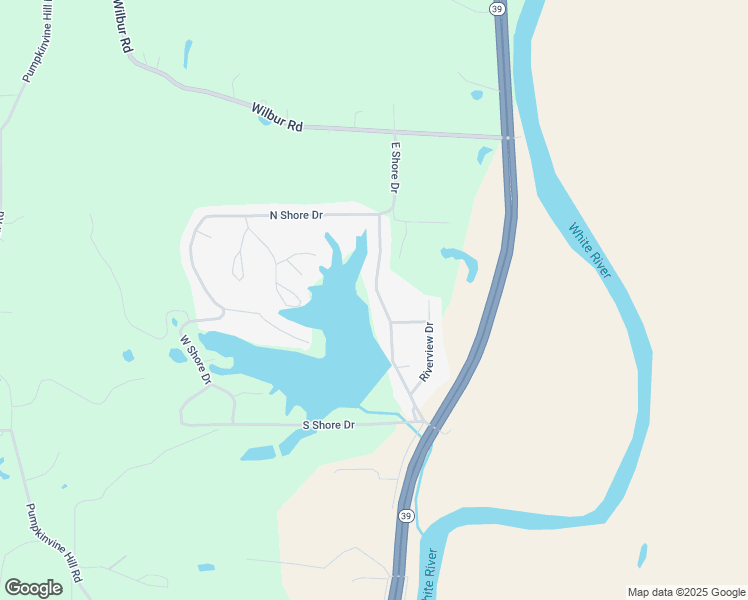 map of restaurants, bars, coffee shops, grocery stores, and more near 1714 East Shore Drive in Martinsville