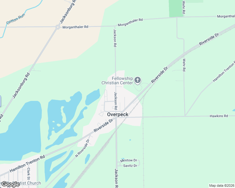 map of restaurants, bars, coffee shops, grocery stores, and more near 2520 Jackson Road in Hamilton