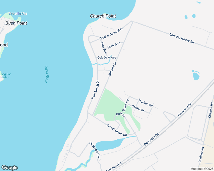 map of restaurants, bars, coffee shops, grocery stores, and more near 1961 Mitchell Drive in Aberdeen