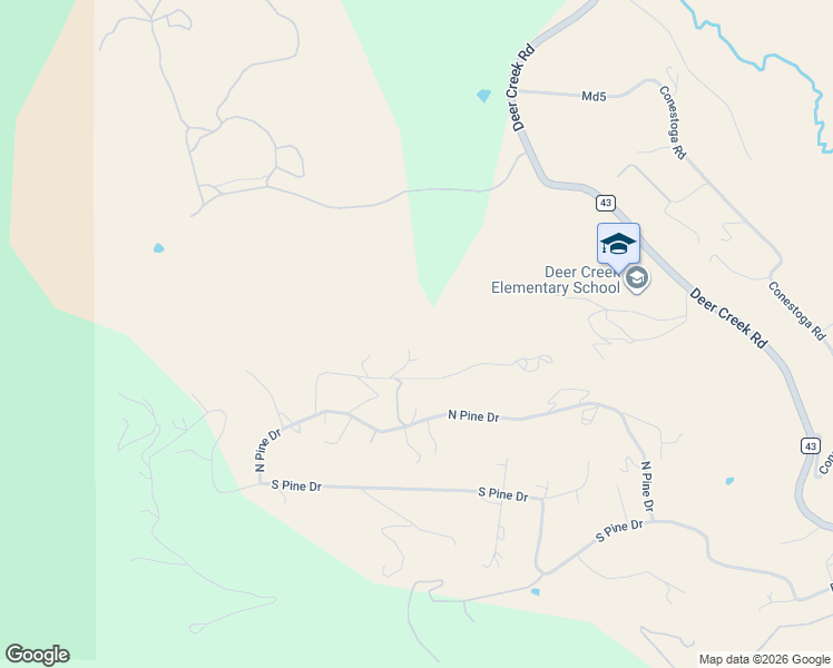 map of restaurants, bars, coffee shops, grocery stores, and more near 72 Hilltop Drive in Bailey