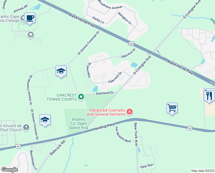 map of restaurants, bars, coffee shops, grocery stores, and more near 4856 Corwen Court in Hamilton