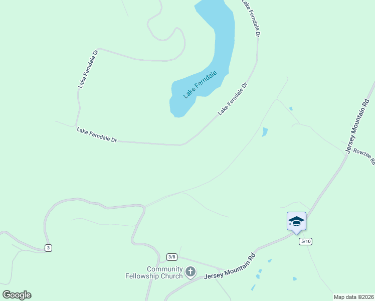 map of restaurants, bars, coffee shops, grocery stores, and more near 2684 Lake Ferndale Drive in Springfield