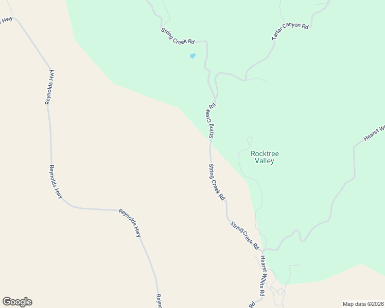 map of restaurants, bars, coffee shops, grocery stores, and more near 24600 String Creek Road in Willits