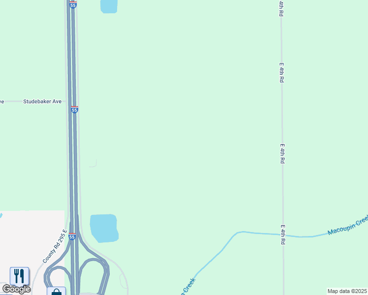 map of restaurants, bars, coffee shops, grocery stores, and more near in Farmersville