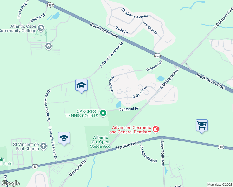 map of restaurants, bars, coffee shops, grocery stores, and more near 4936 Denbigh Court in Hamilton