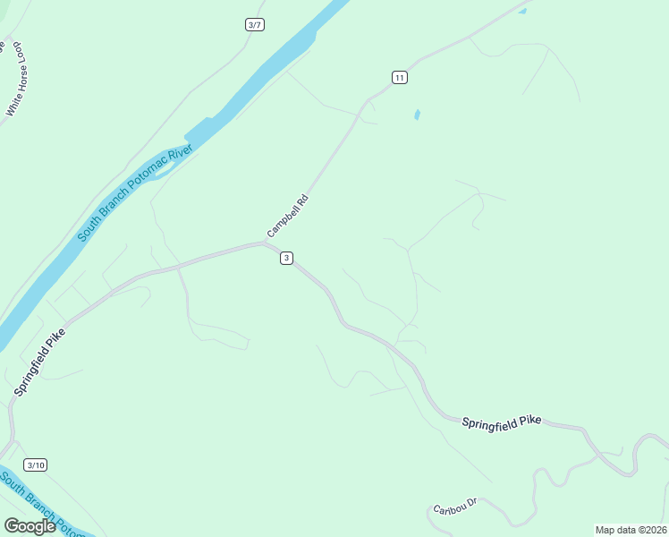 map of restaurants, bars, coffee shops, grocery stores, and more near 187 Doe Trail in Springfield