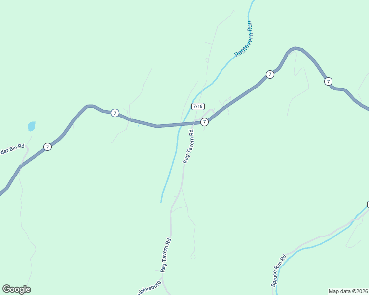 map of restaurants, bars, coffee shops, grocery stores, and more near 3133 Rag Tavern Road in Terra Alta