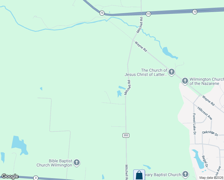 map of restaurants, bars, coffee shops, grocery stores, and more near 120 Morningline Lane in Wilmington