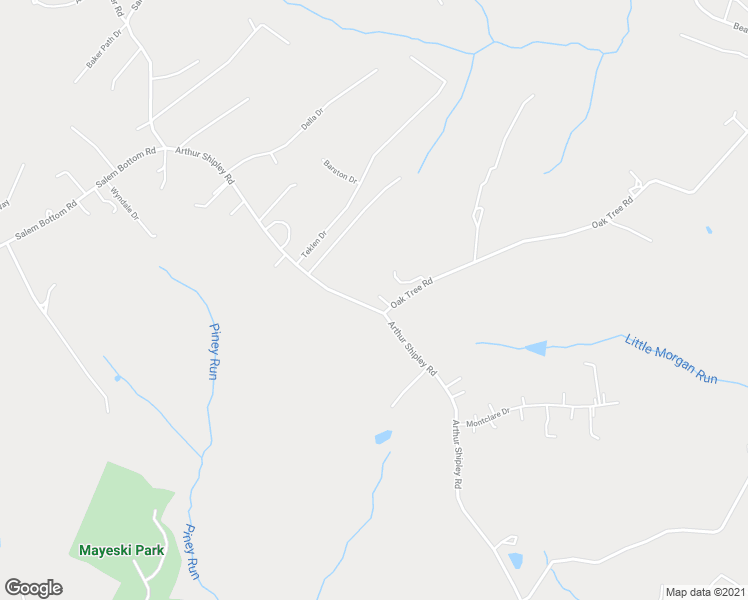 map of restaurants, bars, coffee shops, grocery stores, and more near 970 Oak Tree Road in Westminster