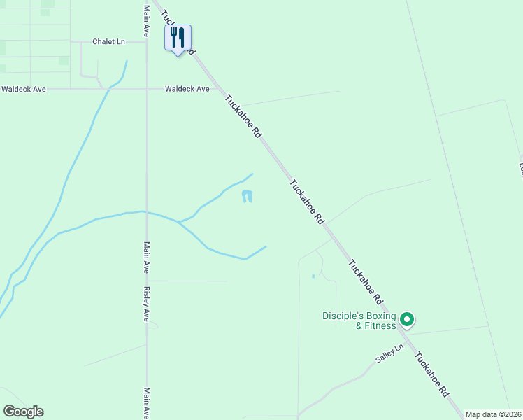 map of restaurants, bars, coffee shops, grocery stores, and more near 950 Tuckahoe Road in Buena Vista Township