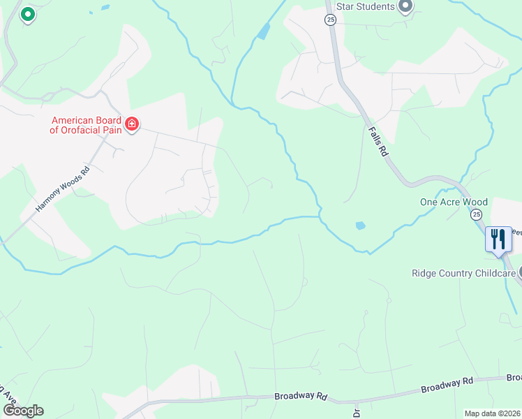 map of restaurants, bars, coffee shops, grocery stores, and more near 1201 Berans Road in Owings Mills