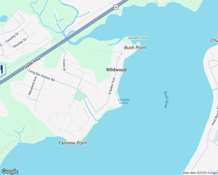 map of restaurants, bars, coffee shops, grocery stores, and more near 4008 East Baker Avenue in Abingdon