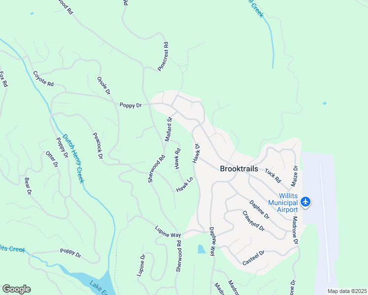 map of restaurants, bars, coffee shops, grocery stores, and more near 26761 Hawk Road in Willits