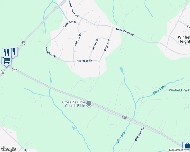 map of restaurants, bars, coffee shops, grocery stores, and more near 4206 Sequoia Drive in Westminster