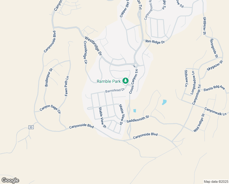 map of restaurants, bars, coffee shops, grocery stores, and more near 6500 Barnstead Drive in Castle Pines