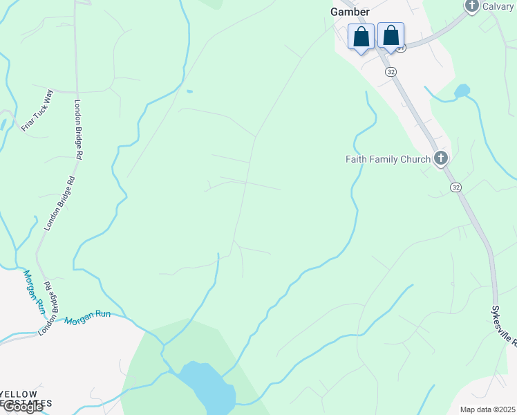 map of restaurants, bars, coffee shops, grocery stores, and more near 4255 Poole Road in Finksburg
