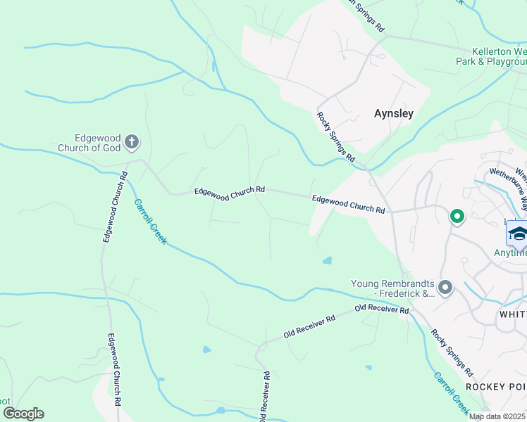 map of restaurants, bars, coffee shops, grocery stores, and more near 8114 Mojave Court in Frederick