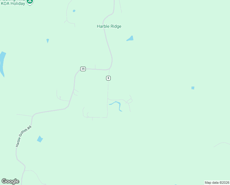 map of restaurants, bars, coffee shops, grocery stores, and more near 18682 Griffith Road in Logan