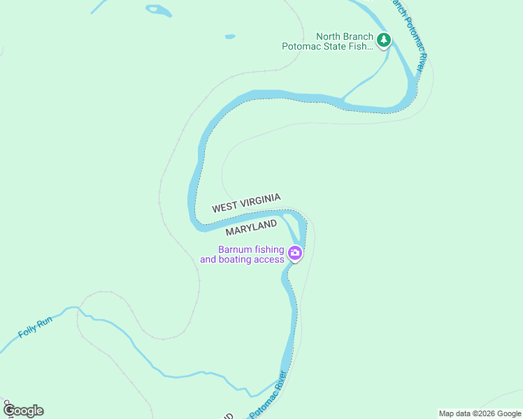 map of restaurants, bars, coffee shops, grocery stores, and more near Barnum Rail Trail in Keyser
