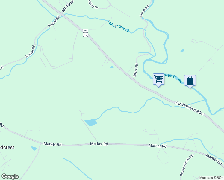 map of restaurants, bars, coffee shops, grocery stores, and more near in Middletown
