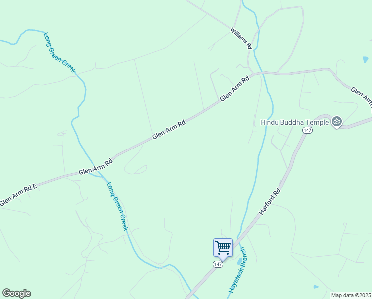 map of restaurants, bars, coffee shops, grocery stores, and more near 5839 Glen Arm Road in Glen Arm