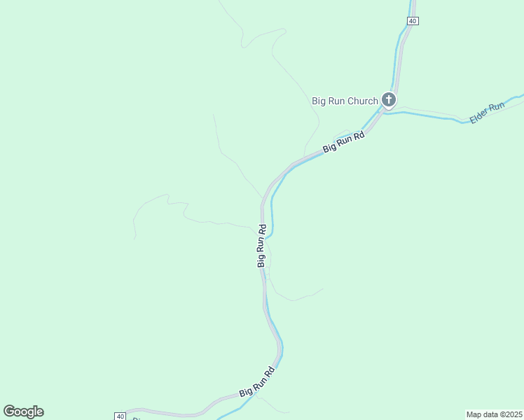 map of restaurants, bars, coffee shops, grocery stores, and more near Big Run Road in Wick