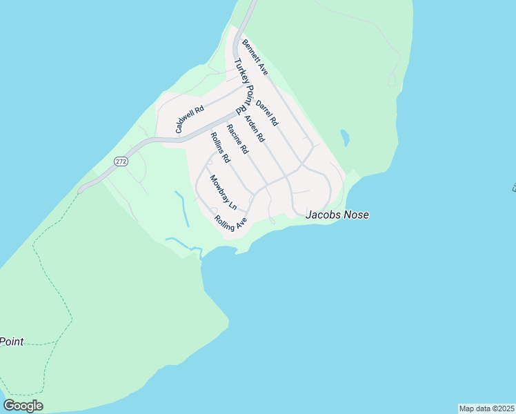 map of restaurants, bars, coffee shops, grocery stores, and more near 202 Rolling Avenue in North East
