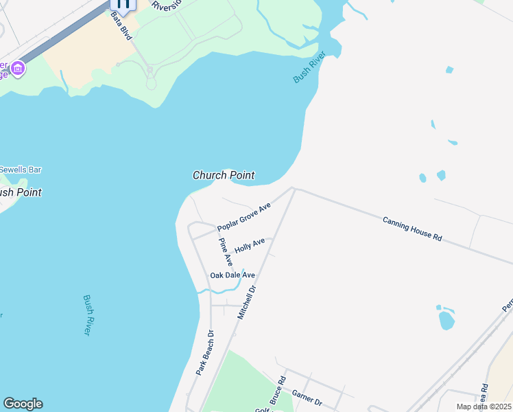 map of restaurants, bars, coffee shops, grocery stores, and more near 14 Poplar Grove Avenue in Aberdeen