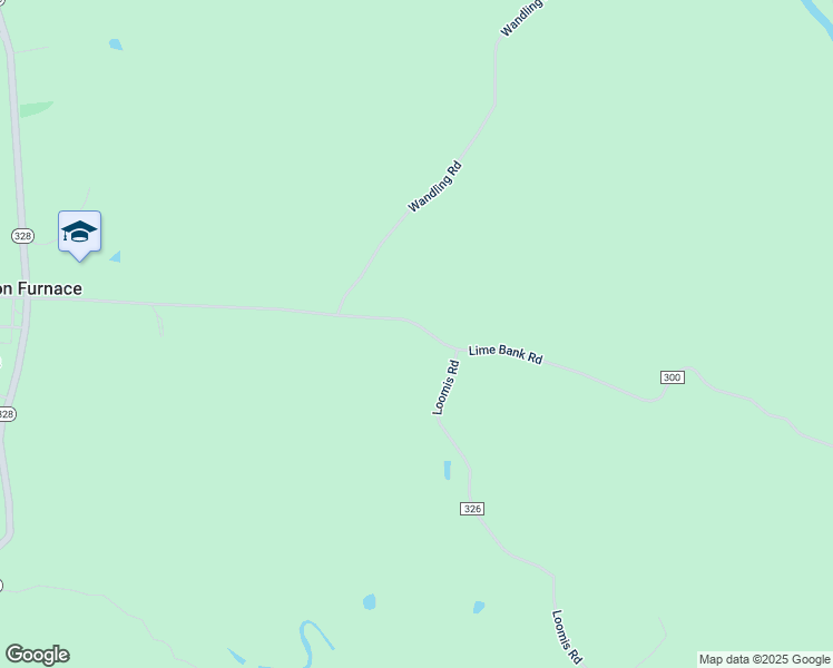 map of restaurants, bars, coffee shops, grocery stores, and more near 36895 Lime Bank Road in Logan