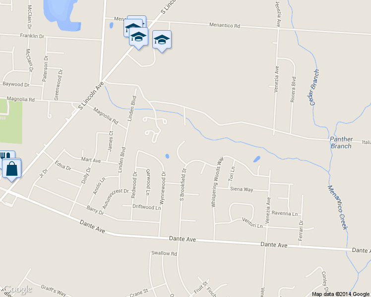 map of restaurants, bars, coffee shops, grocery stores, and more near 1535 Bear Branch Ct in Vineland