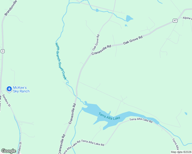 map of restaurants, bars, coffee shops, grocery stores, and more near 267 Camp Galilee Road in Terra Alta