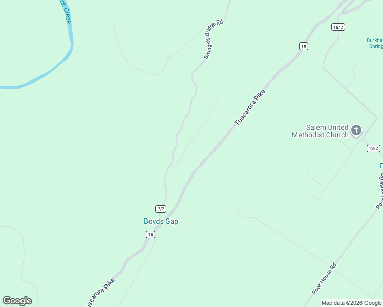 map of restaurants, bars, coffee shops, grocery stores, and more near 234 Swinging Bridge Road in Martinsburg